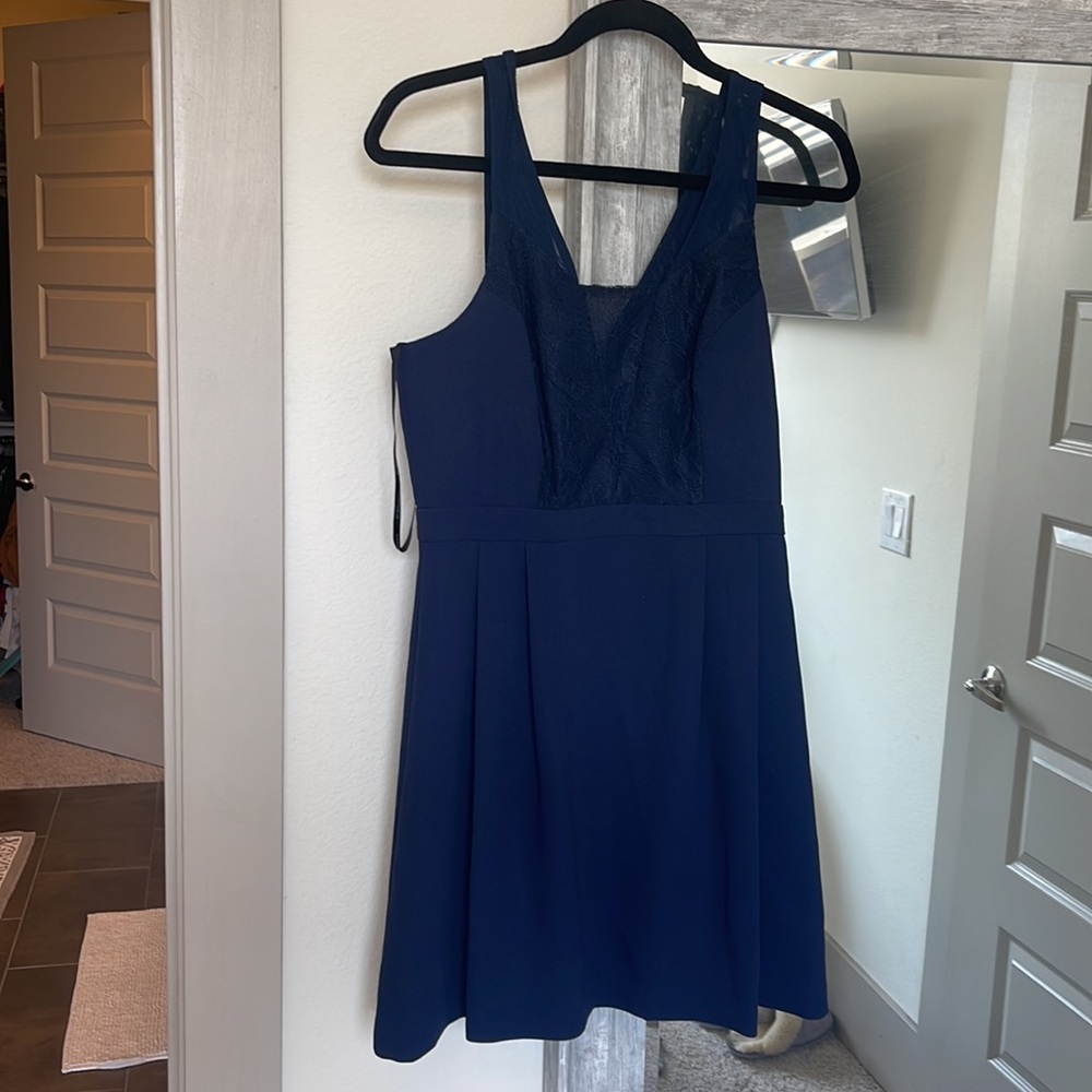 Navy Blue Dress
